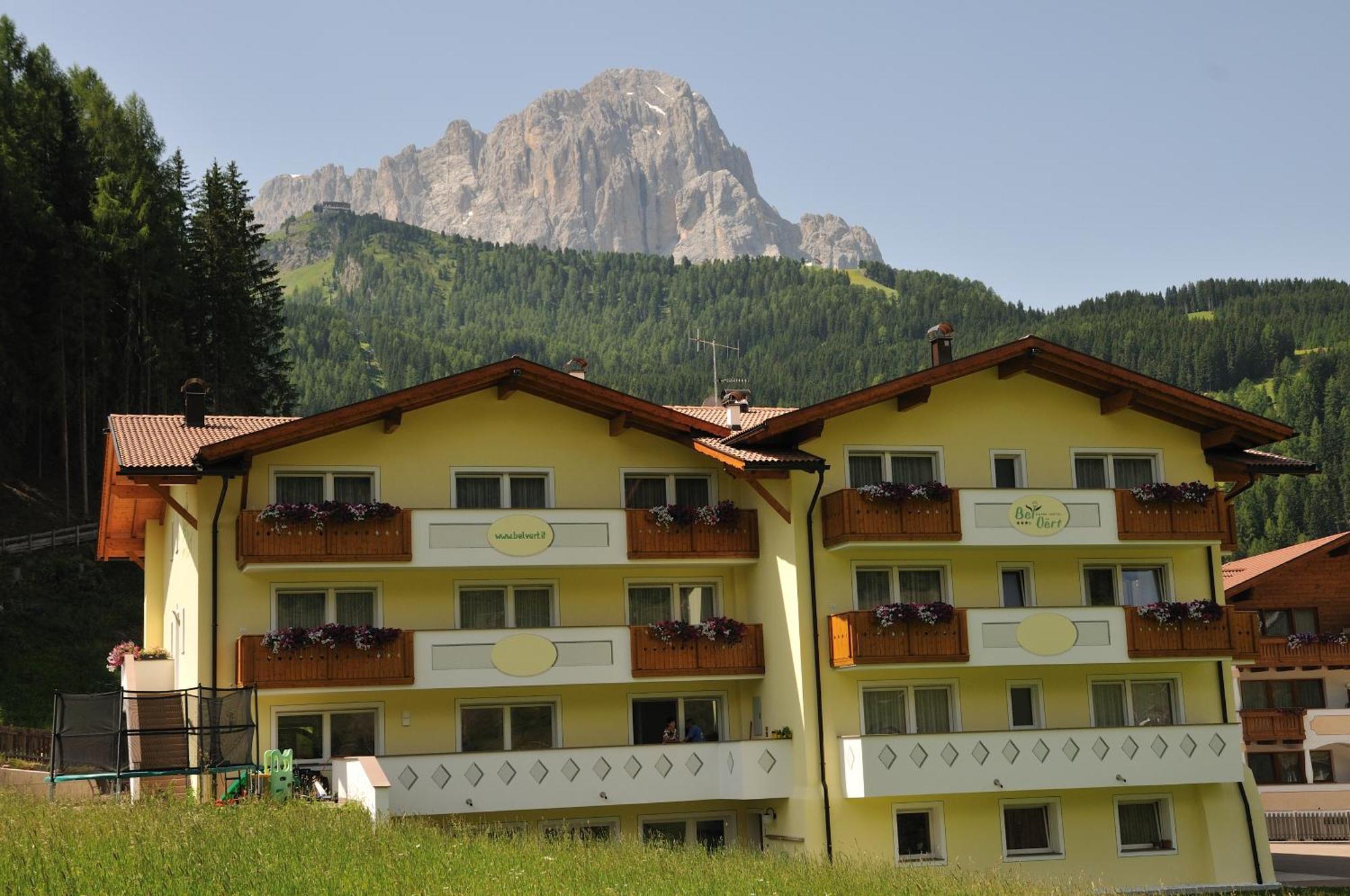 Garni Hotel Bel Vert Selva di Val Gardena Exterior photo